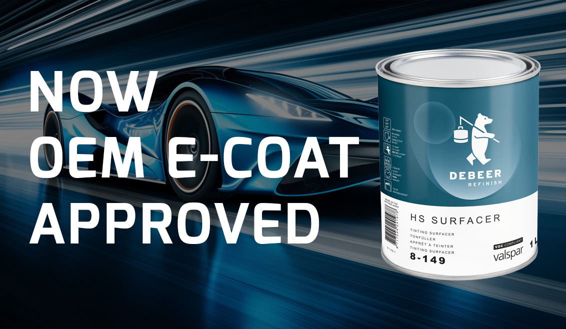 DeBeer 8-149 Now OEM E-Coat Approved