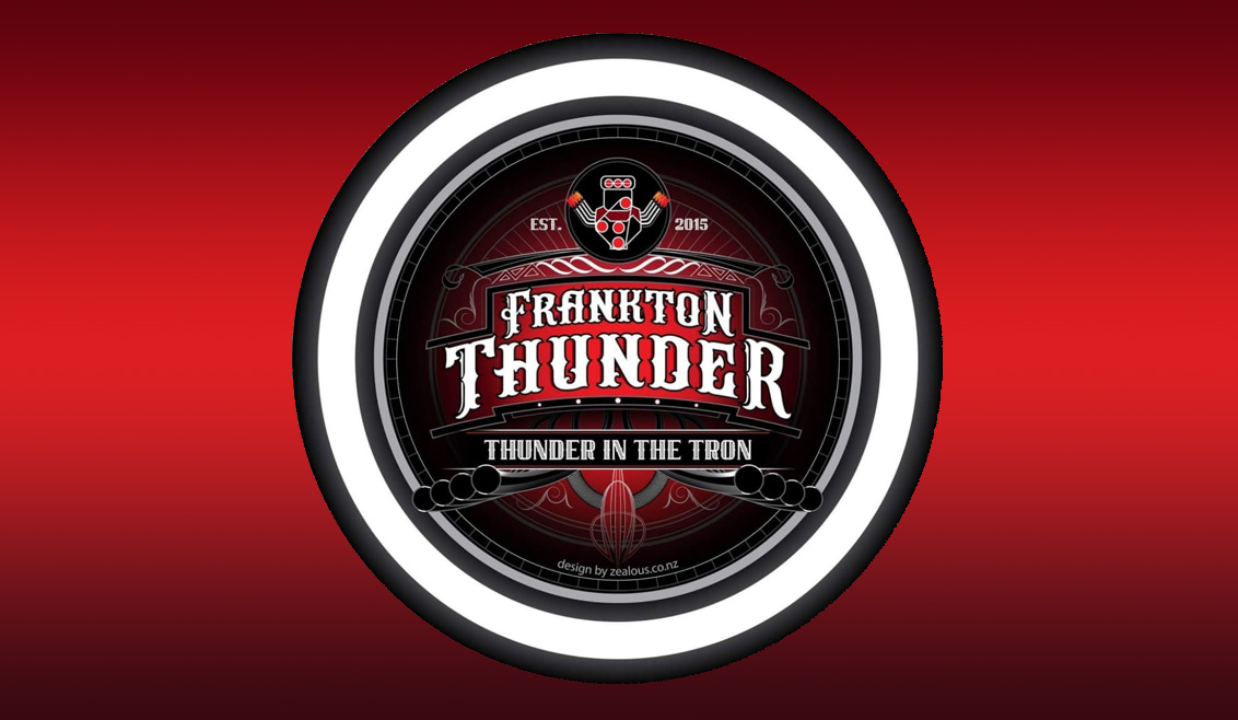 Logo from Frankton Thunder.