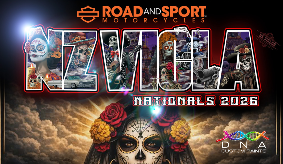 Promotional graphic for 2026 NZ Vicla Nationals