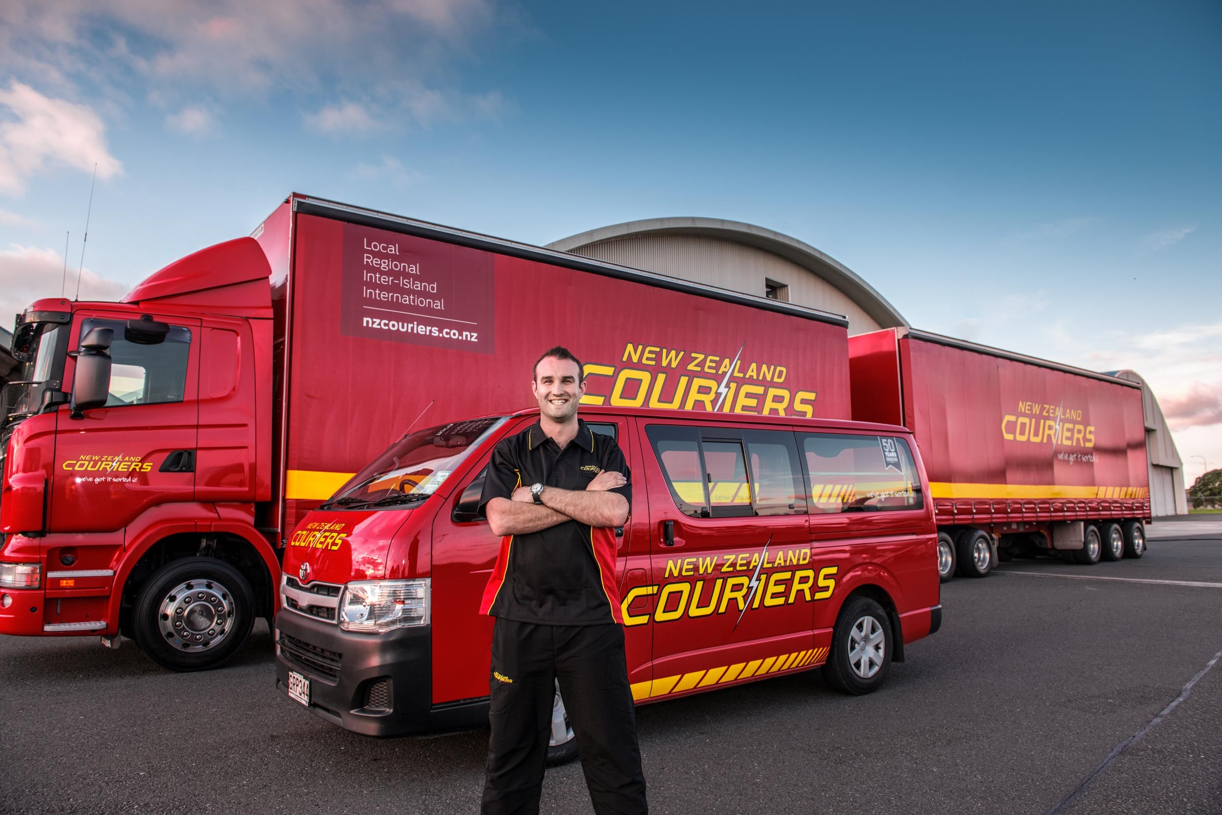 New Zealand Couriers Vehicles