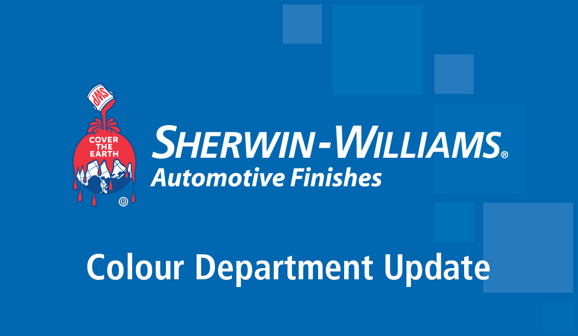 Sherwin-Williams Automotive Finishes Colour Department Update