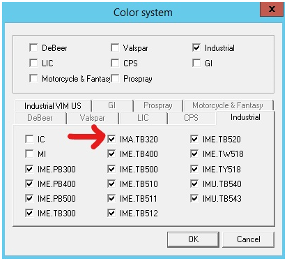ICRIS Colour Systems