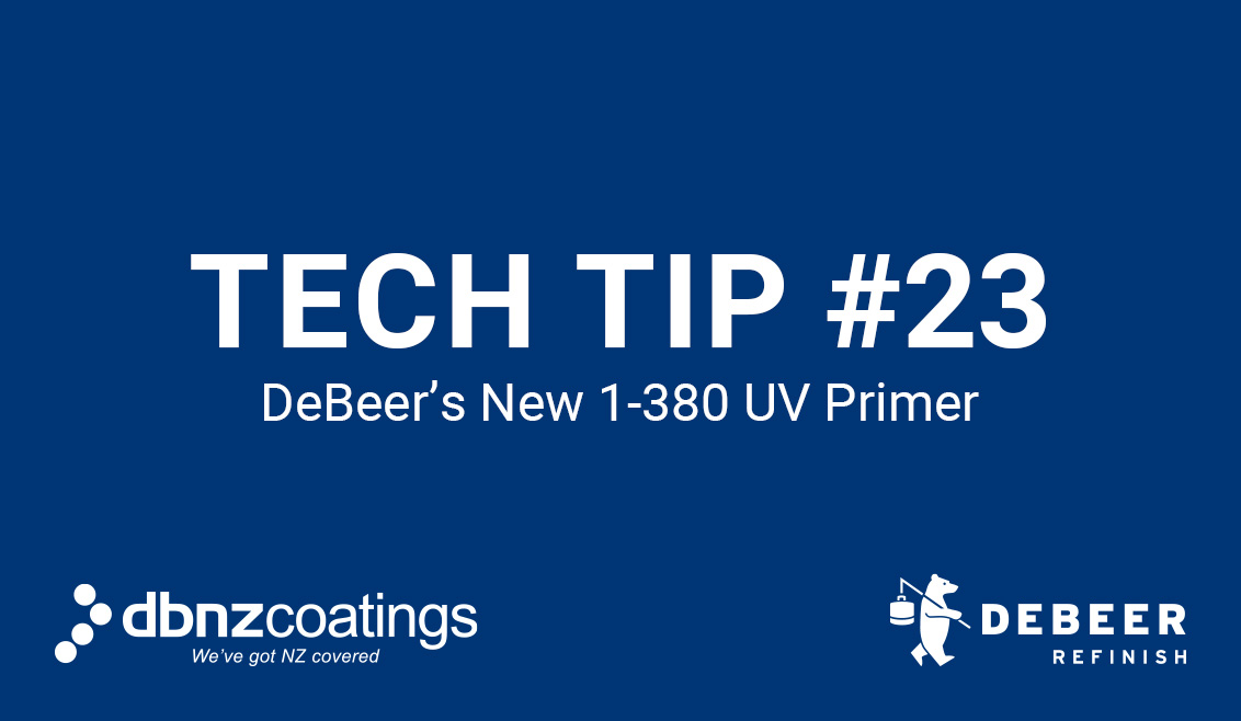 Tuesday Tech Tip #23 - DeBeer's New 1-380 UV Primer