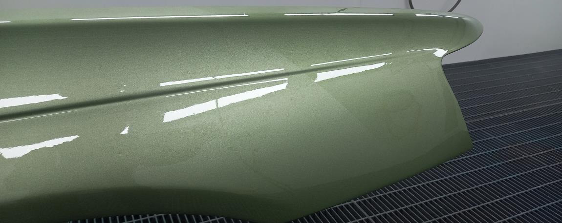 Example of drop coat application