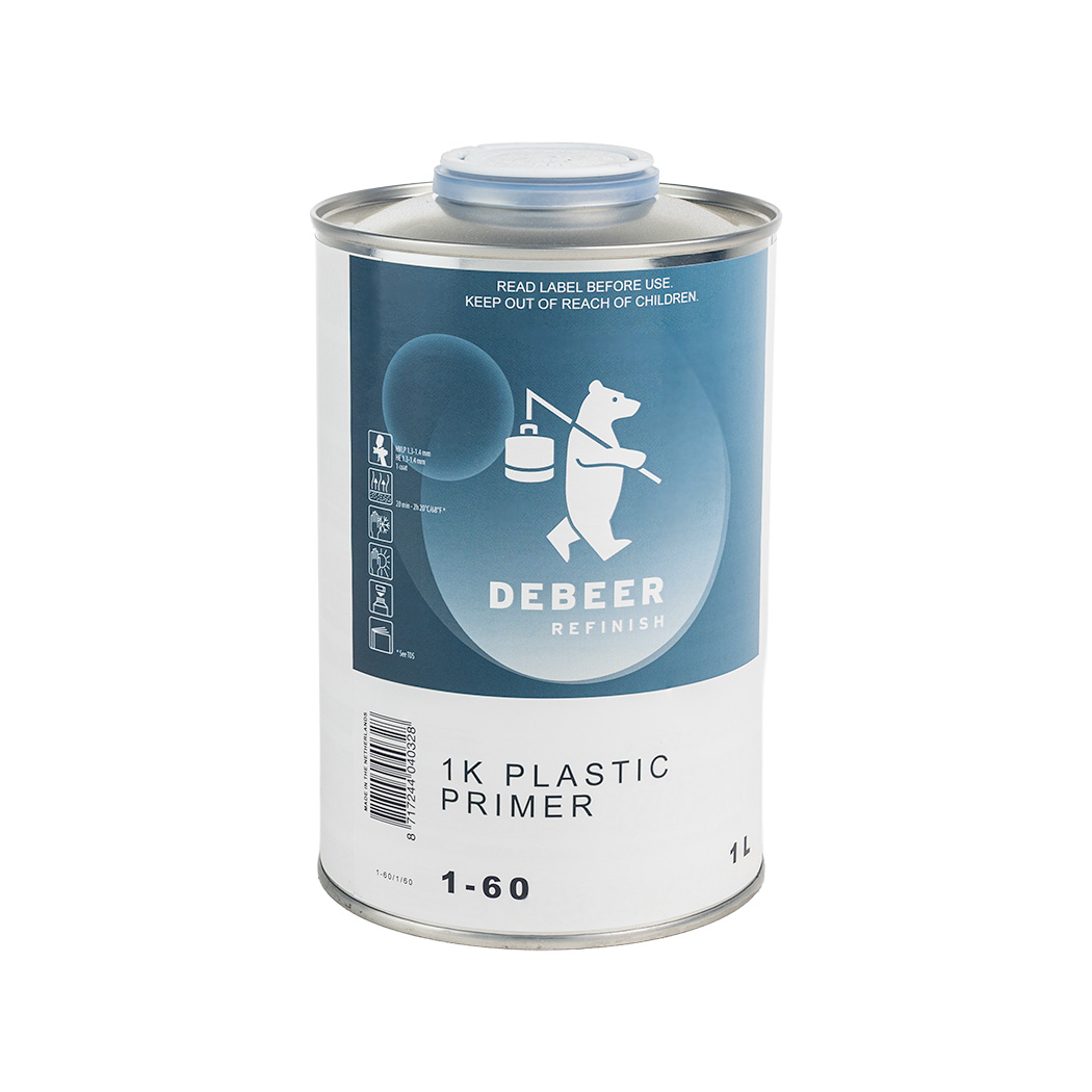 DeBeer 1-60 1K Plastic Primer