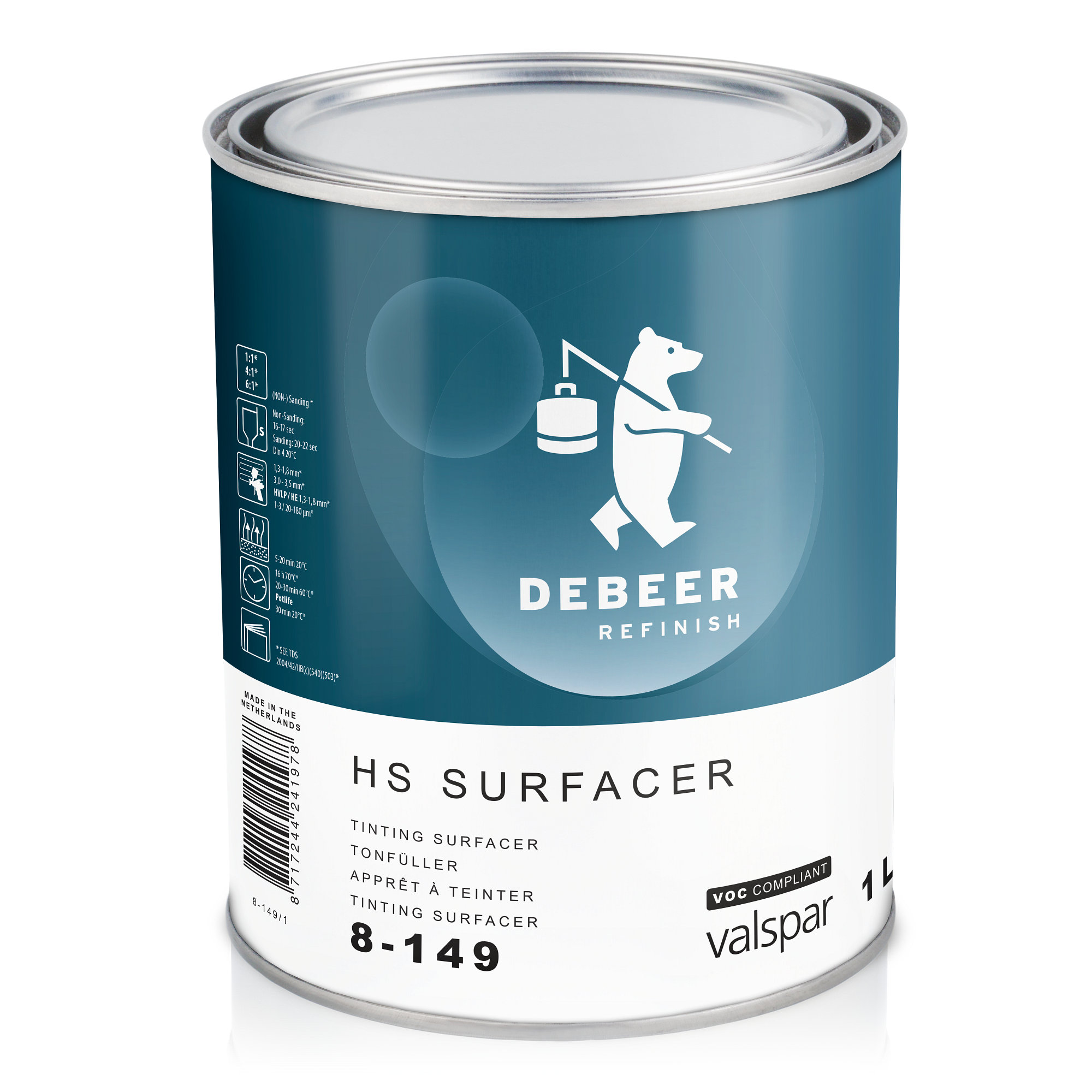 DeBeer 8-149 HS Surfacer