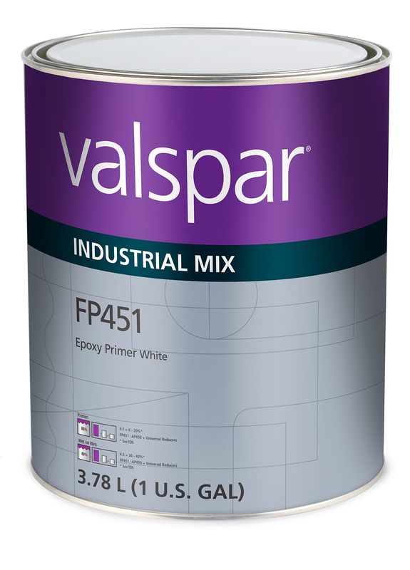 Valspar Industrial Mix FP451 Epoxy Primer White