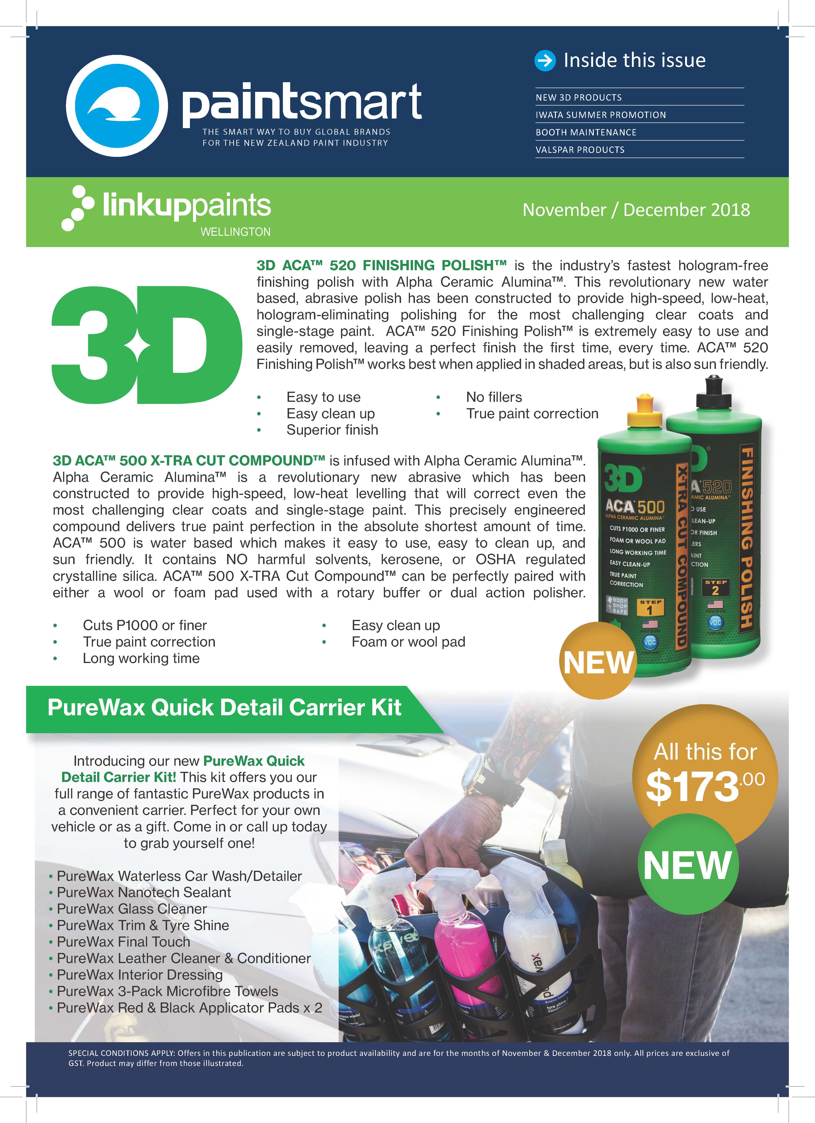 Linkup Wellington Newsletter - November/December 2018